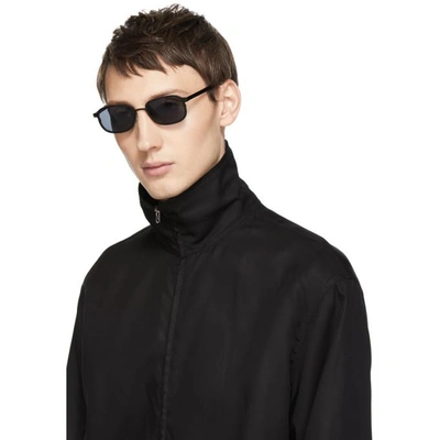 Shop Blyszak Black Collection Iii Sunglasses In Black/black