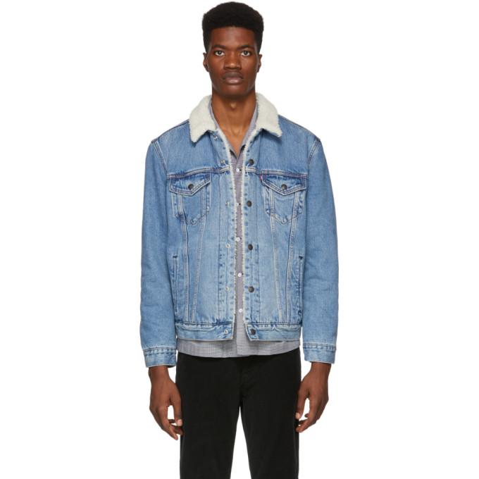 levi's youngstown sherpa trucker jacket