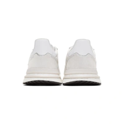 Adidas Originals White Zx 500 Rm Trainers In Cloudwhite | ModeSens