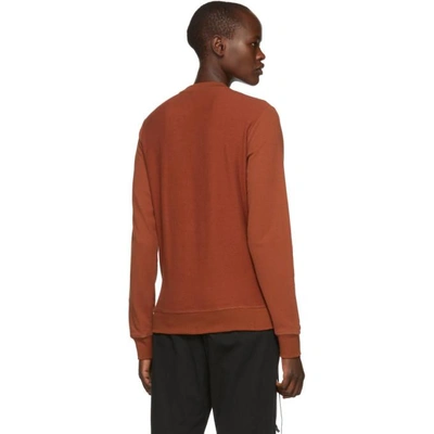 Shop Loewe Orange Rope Anagram Sweatshirt In 3380 Terrac