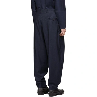 Shop House Of The Very Islands Blue Wide Trousers