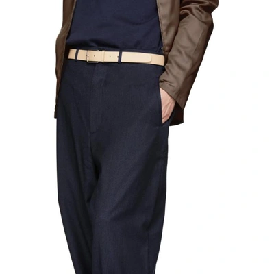Shop House Of The Very Islands Blue Wide Trousers