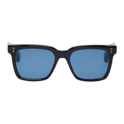 Shop Dita Navy And Blue Sequoia Sunglasses In Navy/bluefl