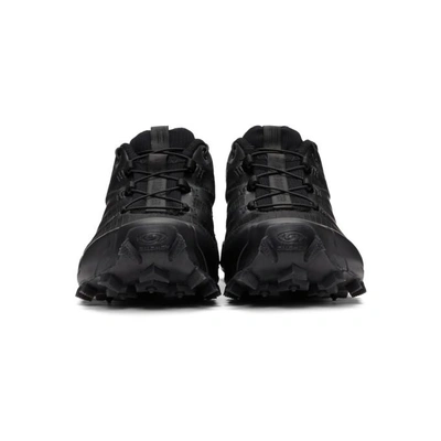 Shop Boris Bidjan Saberi Black Salomon Edition Speedcross 3 Clear Sneakers In Black/black