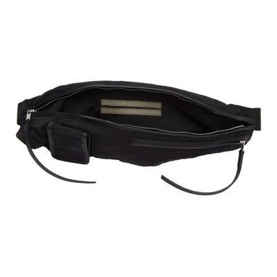 Shop Rick Owens Drkshdw Black Murray Belt Bag In 09 Black