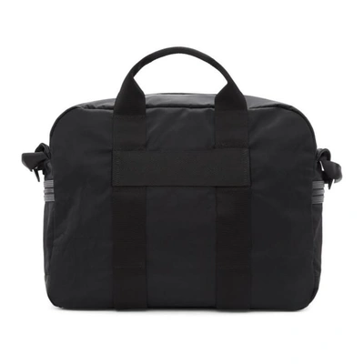 Shop Kenzo Black Weekender Duffle Bag In 99 Black