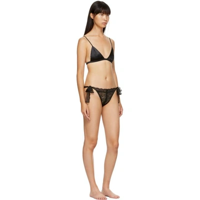 Shop Aubade Black Coquine Briefs