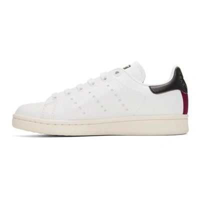 Shop Stella Mccartney White Adidas Edition Vegan Stan Smith Sneakers In 9096 Wh/blk