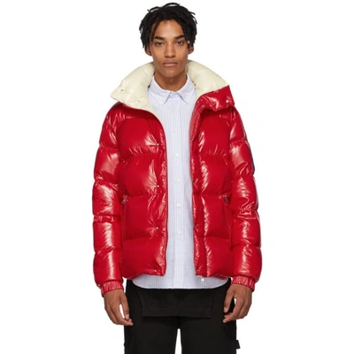 Moncler Genius 2 Moncler 1952 Red Dervaux Down Jacket In 1-455.red |  ModeSens