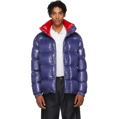 Moncler Genius 2 Moncler 1952 Navy Dervaux Down Jacket In 1-740.dknvy |  ModeSens