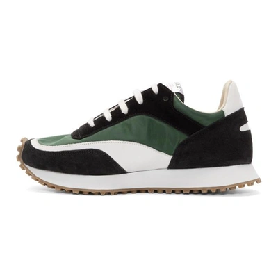 Shop Spalwart Green Tempo Low Sneakers In Sport Green