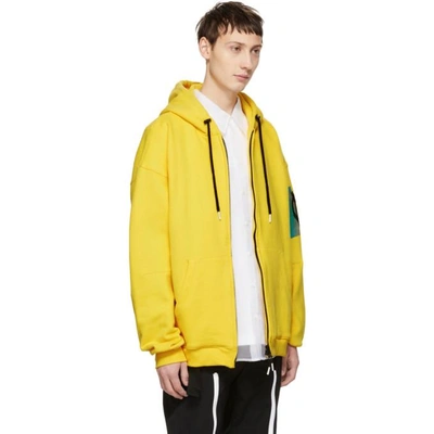 Shop 99% Is Yellow Buckle Hoodie