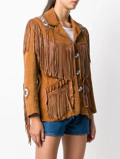 Shop A.n.g.e.l.o. Vintage Cult Scully Jacket - Brown