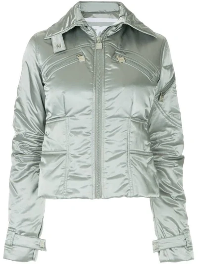 Pre-owned Chanel Metallic Padded Jacket