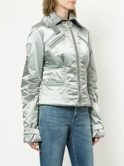 Pre-owned Chanel Metallic Padded Jacket