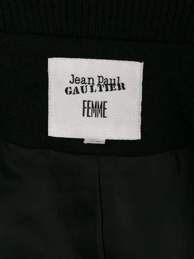 Pre-owned Jean Paul Gaultier Vintage Lace-up Detailing Jacket In Black