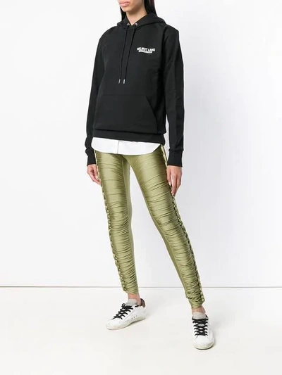 Pre-owned Jean Paul Gaultier Vintage Braided Lateral Trousers In Green