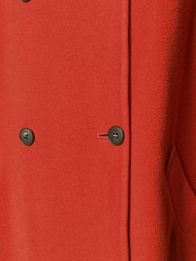 Pre-owned Jean Paul Gaultier Vintage Oversized Double Breasted Coat In Yellow