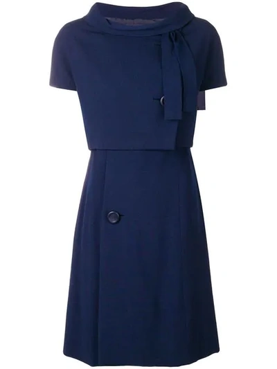 Shop A.n.g.e.l.o. Vintage Cult 1950's A-line Dress & Jacket - Blue