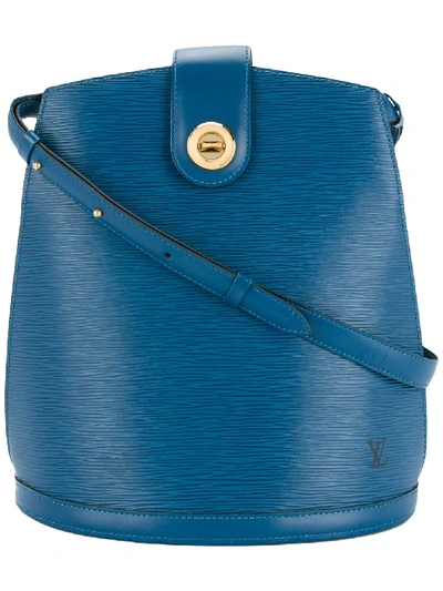 Shop Pre-owned Louis Vuitton Vintage Epi Cluny Toledo Shoulder Bag - Blue