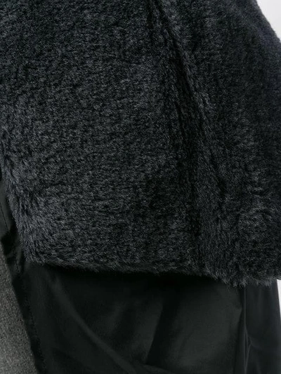 Pre-owned Comme Des Garçons 1997 Faux Fur Coat In Grey