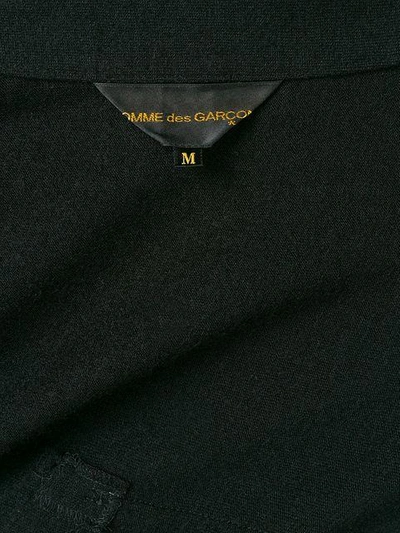 Pre-owned Comme Des Garçons Fitted Twisted Jacket In Black