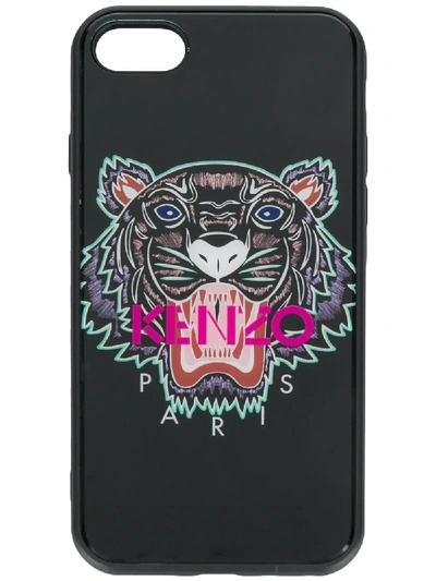 Shop Kenzo Tiger Iphone 7/8 Case In Black