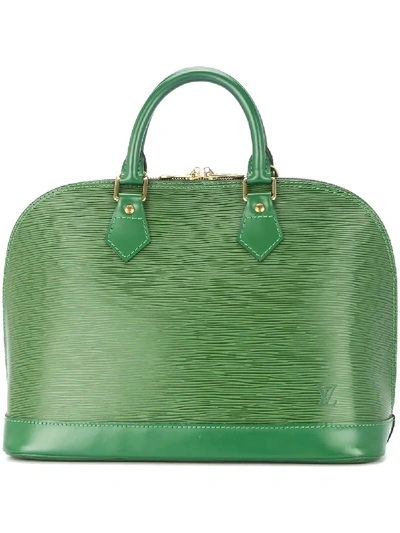 Shop Pre-owned Louis Vuitton Vintage Alma Hand Bag - Green