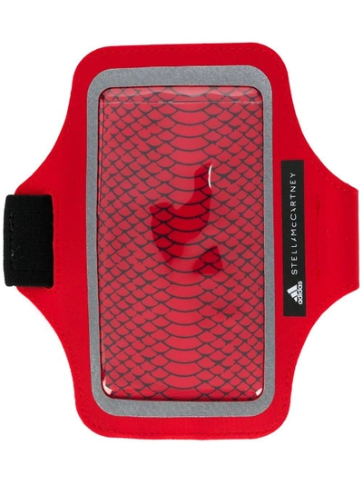 Shop Adidas By Stella Mccartney Medium Phone Running Arm Case - Red
