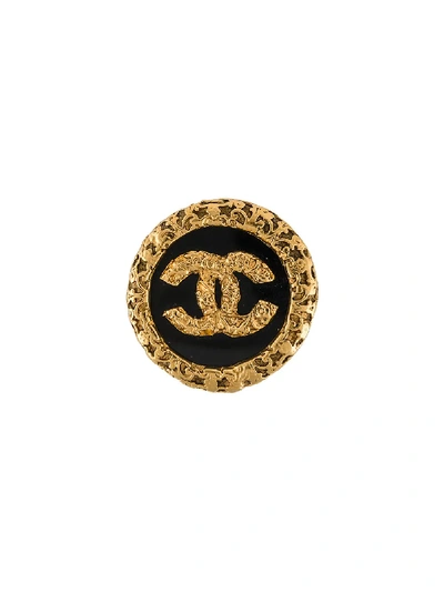 Pre-owned Chanel Vintage 古着logo胸针 - 金属色 In Metallic
