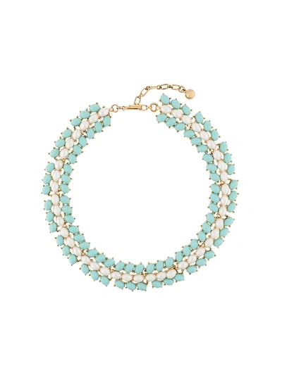 Shop Trifari Vintage 1960's  Necklace In Blue