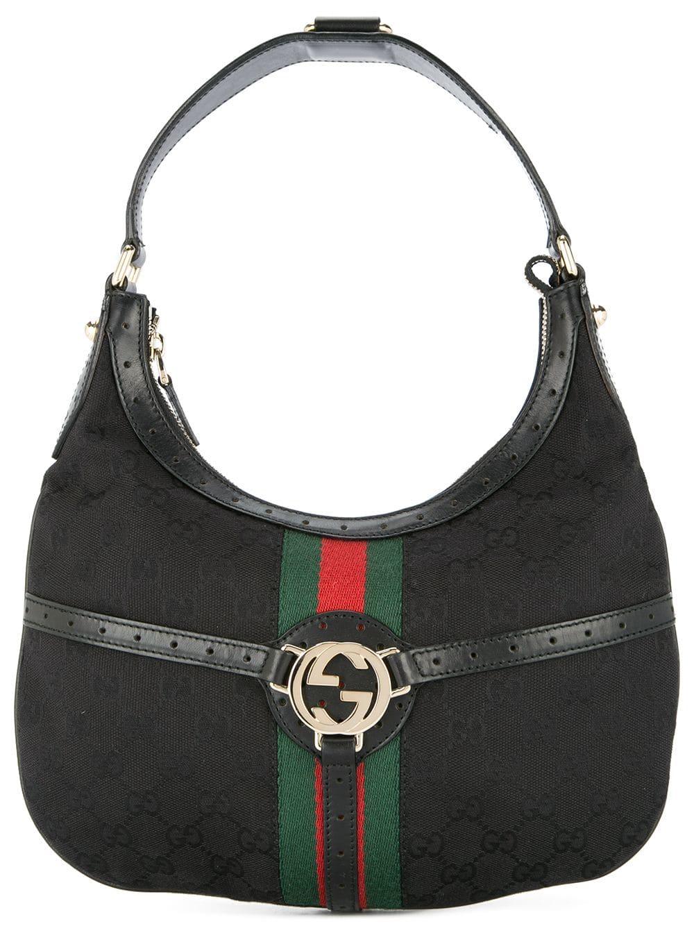 vintage black gucci tote