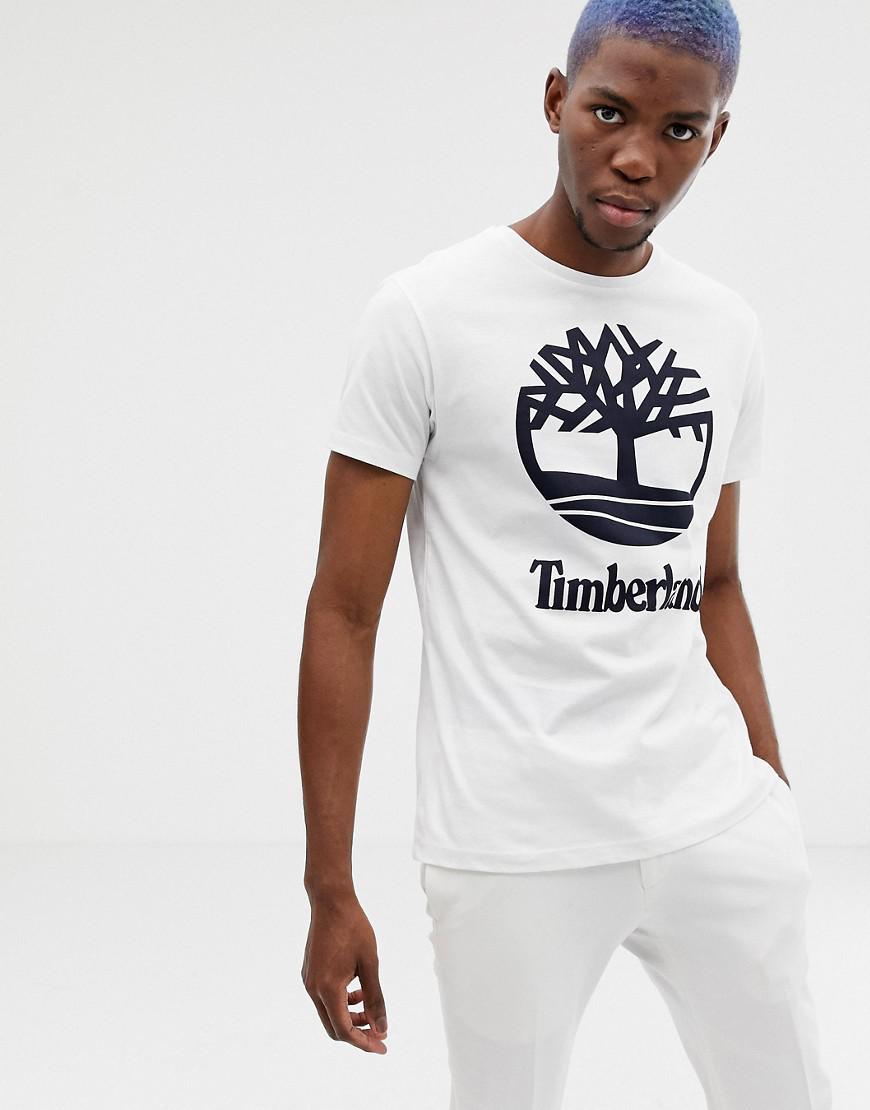 timberland white t shirt