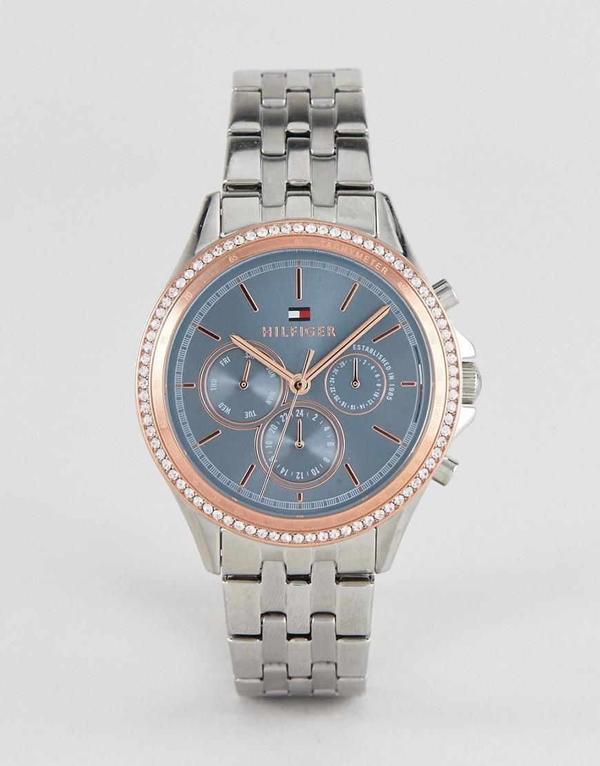 Tommy Hilfiger Ari Bracelet Watch In Silver 40mm - Silver | ModeSens