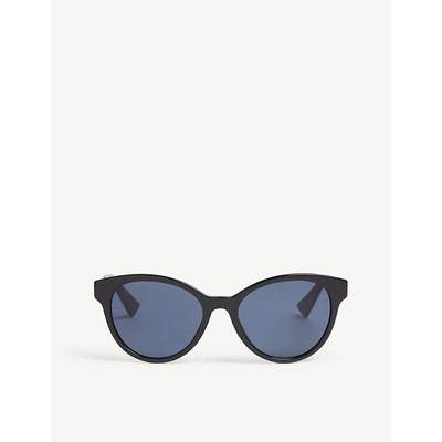 Shop Dior Phantos Sunglasses In Blue