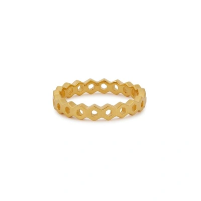 Shop Missoma Rhea Acre 18kt Gold Vermeil Ring