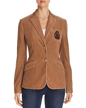 ralph lauren camel blazer