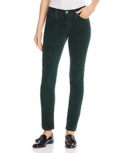 Shop Ag Corduroy Stovepipe Jeans In Sulfur Verdant