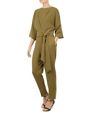 ted baker khaki jumpsuit