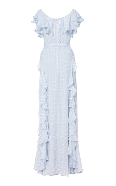 Shop Alice Mccall Moon Talking Gown In Blue