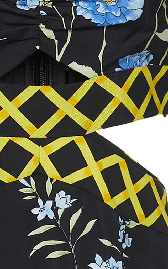 alice mccall flower girl midi strap dress