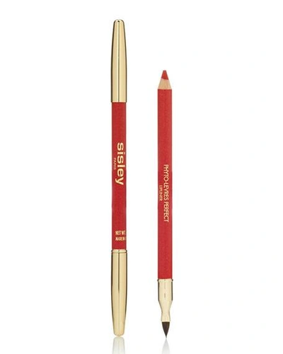 Sisley Paris Phyto-levres Perfect Lip Pencil In 7 Ruby