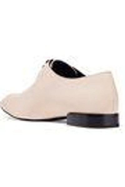 Shop 3.1 Phillip Lim Louie Leather Brogues In Beige