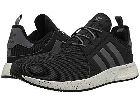 adidas x_ plr knit black & gray shoes