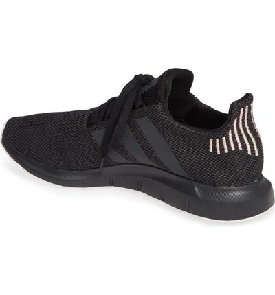 Shop Adidas Originals Swift Run Sneaker In Black/ Carbon/ White