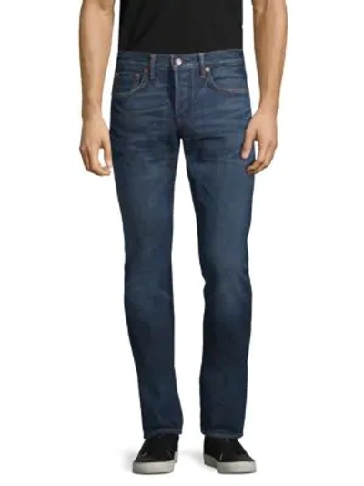 Shop Tom Ford Classic Slim-fit Jeans In Blue