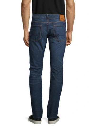 Shop Tom Ford Classic Slim-fit Jeans In Blue