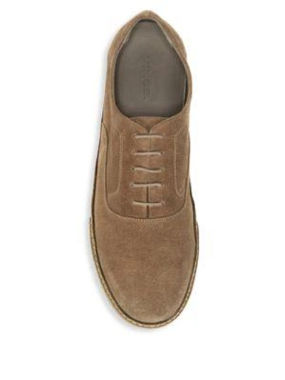 Shop Vince Norris Suede Sneakers In Flint