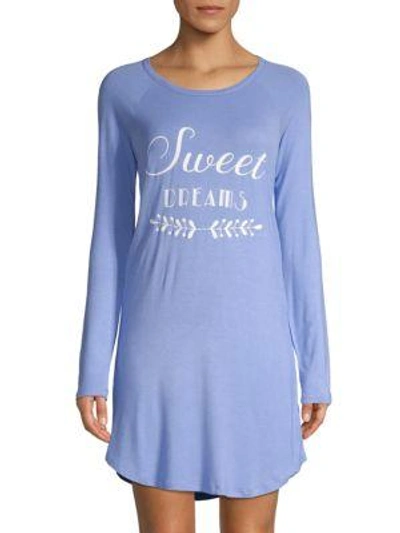 Shop Pj Salvage Graphic Sleepshirt In Blush