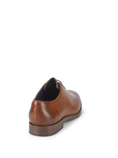 Shop Cole Haan Jefferson Wholecut Leather Oxfords In British Tan